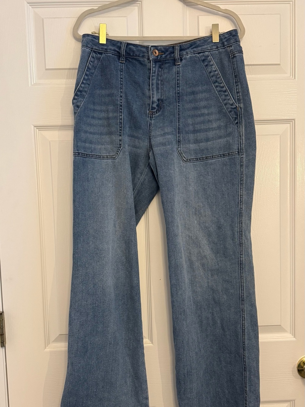Sanctuary Light Blue Wide-Leg Denim Jeans
